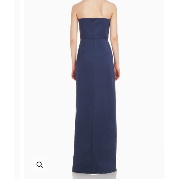 Kay Unger Valia Walk Thru Jumpsuit Maxi Dress Size 6 Runway Formal Starlet Blue - Picture 2 of 6